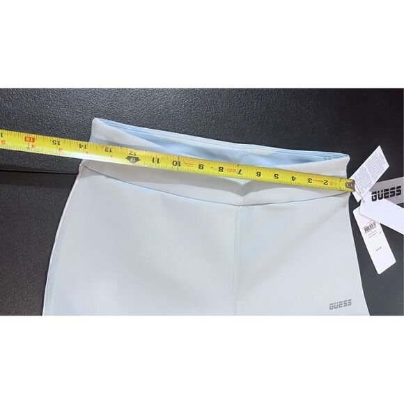 GUESS SKYLINE LIGHT BLUE AGNES LEGGINGS SIZE L P1-30 NEW - Picture 9 of 16